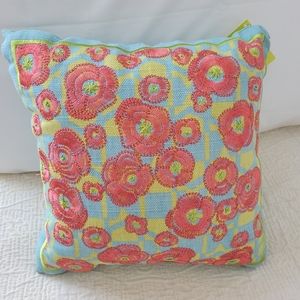Victoria Hagan Poppy Fields Accent Pillow
